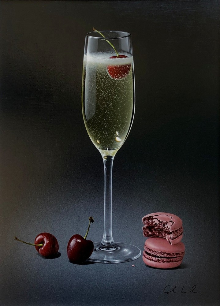 Colin Wilson - macarons and cherries