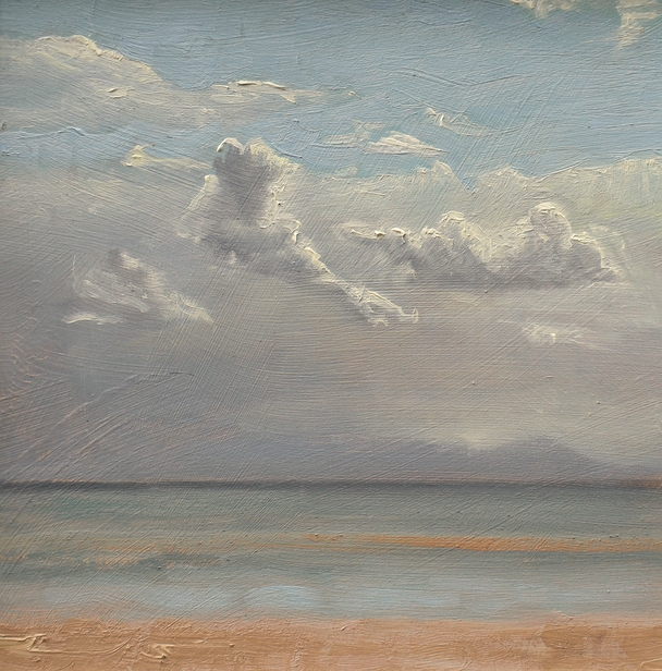 Scottish Artist DALE BISSLAND - Cloud Study, Kilbride Bay