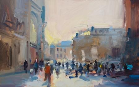 DAVID ATKINS - early morning light, bath
