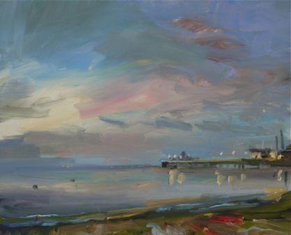 Evening Swanage Pier