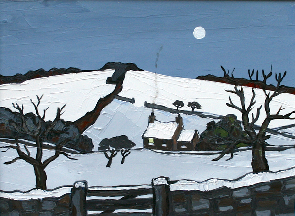 DAVID BARNES - winter moonlight