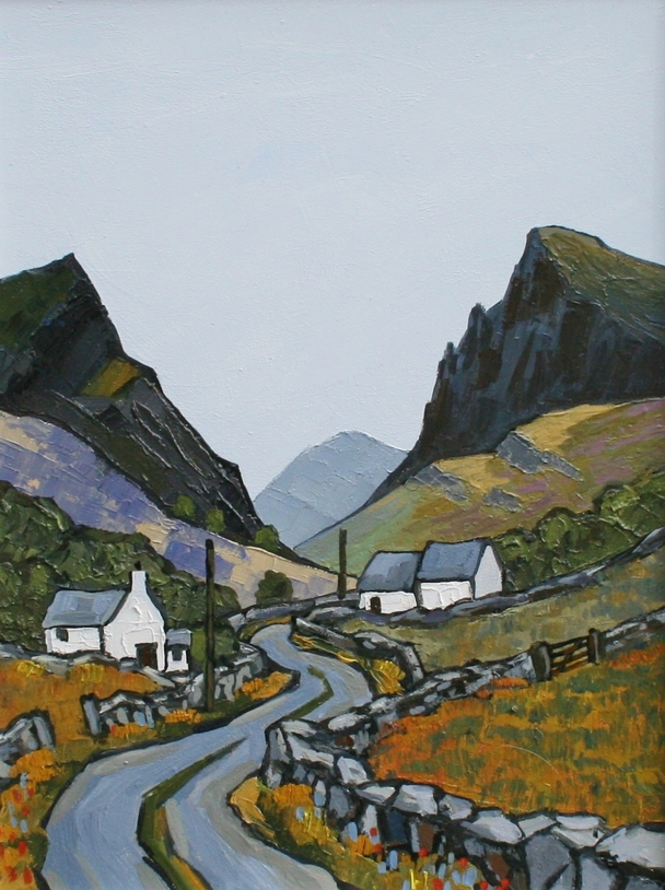 DAVID BARNES - the pass near nantlle