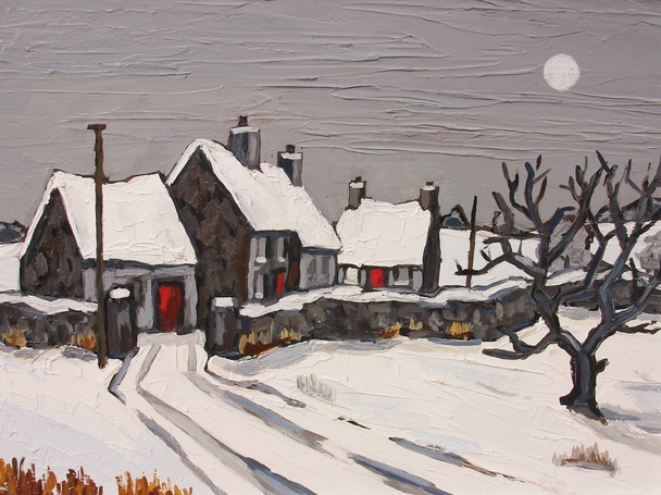 DAVID BARNES - moonlight near rhuddlan