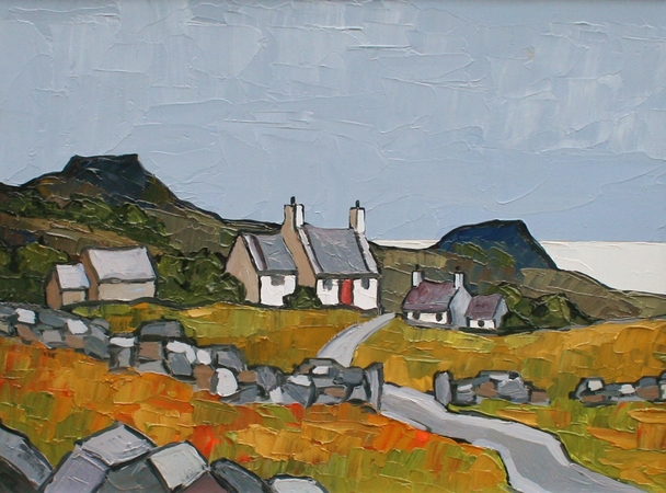 David Barnes - above clynnog