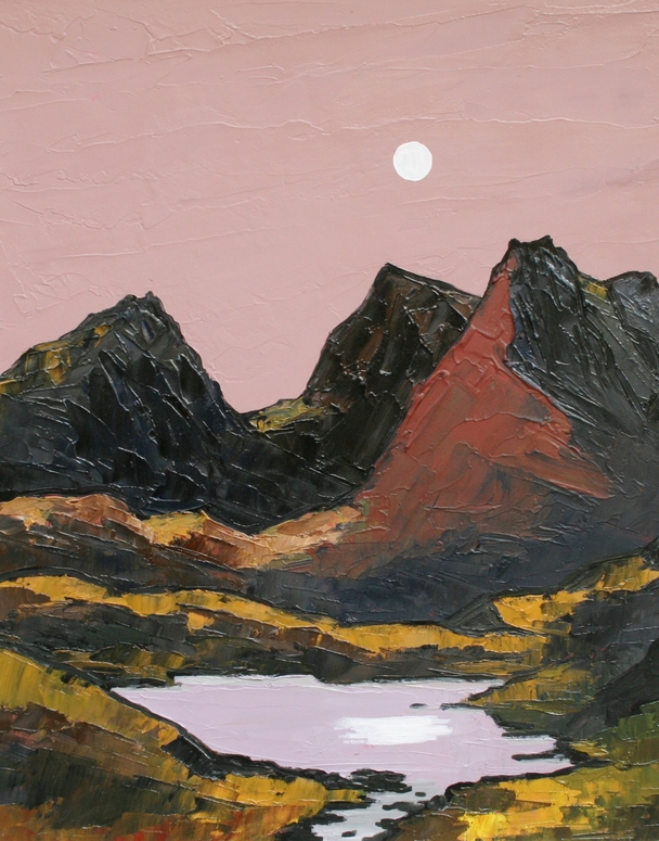 DAVID BARNES - moon over the horseshoe 