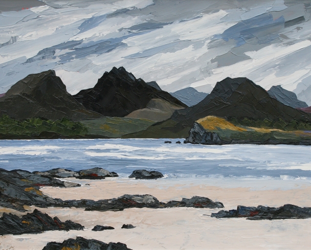DAVID BARNES - across the loch