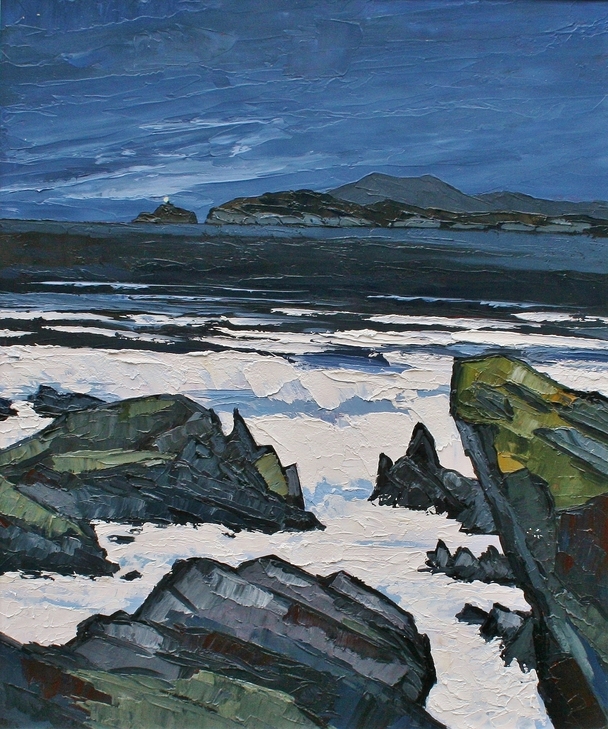 DAVID BARNES - towards south stack lighthouse