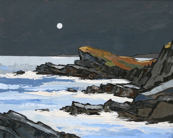 DAVID BARNES - rocks near aberffraw