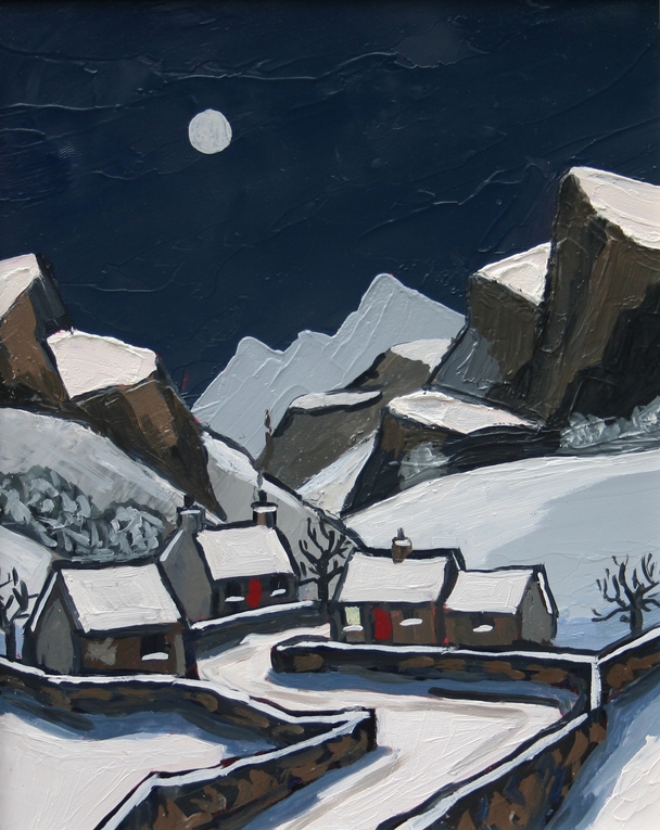 DAVID BARNES - winter road