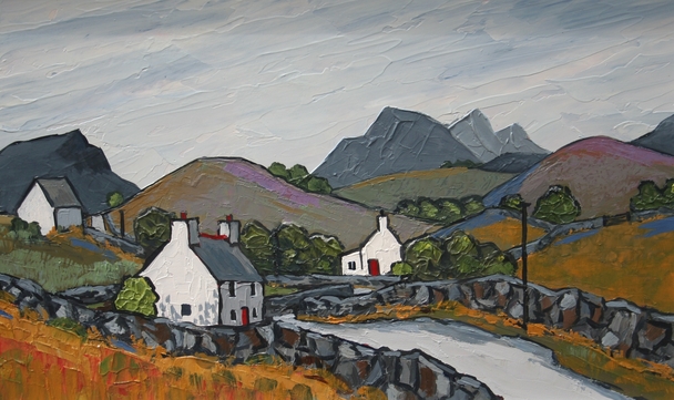 DAVID BARNES - above llanrwst