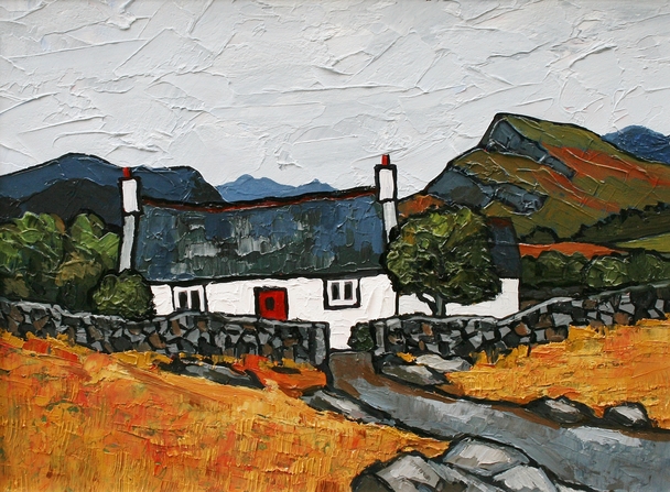 DAVID BARNES - cottage near cowlyd