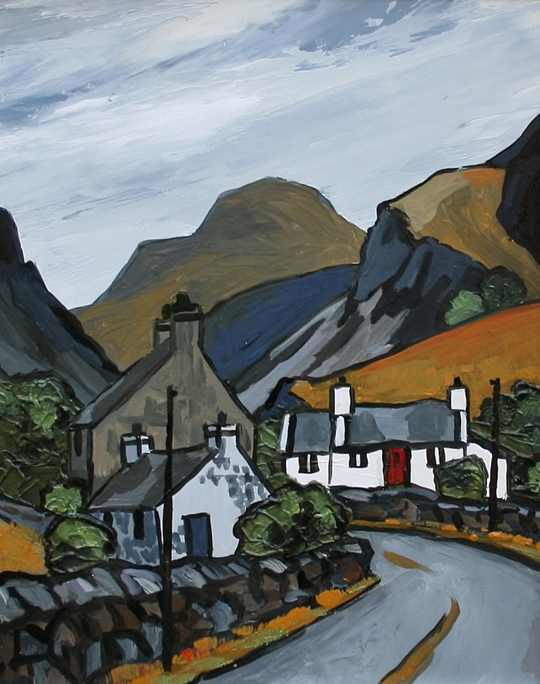 DAVID BARNES - the llanberis pass