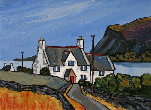 DAVID BARNES - cottage near dundonald