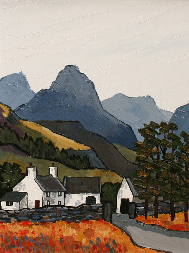 DAVID BARNES - in the llugwy valley