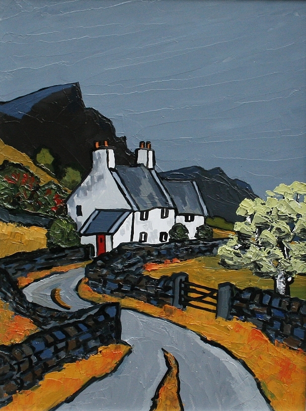 DAVID BARNES - towards snowdonia