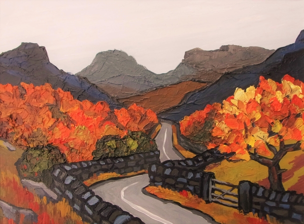 DAVID BARNES - autumn in the moelwyns