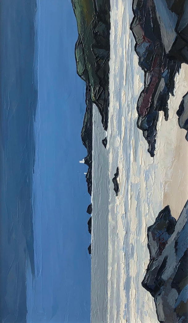 DAVID BARNES - the lighthouses at llandynwyn