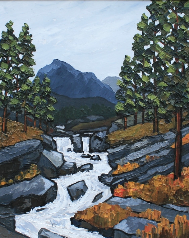 DAVID BARNES - above dolwyddelan