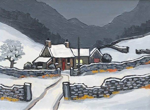 DAVID BARNES - near dolwyddelan