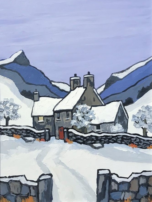 DAVID BARNES - snowdonian cottage