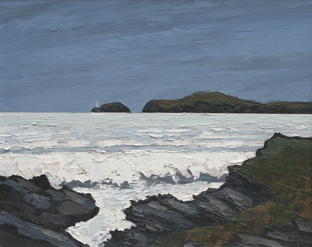 DAVID BARNES - towards llanddwyn island