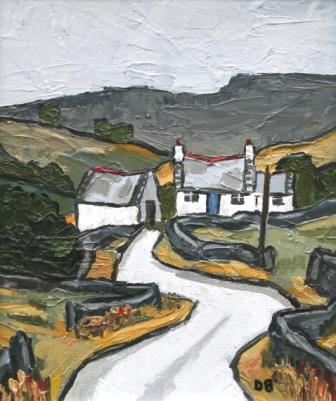 DAVID BARNES - cottage near arenig