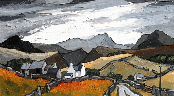 DAVID BARNES - cloud over siabod
