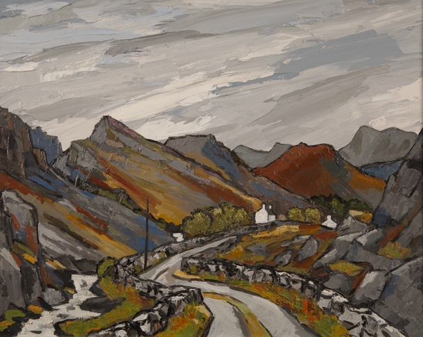 DAVID BARNES - above llanberis 