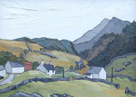DAVID BARNES - above the lledr valley