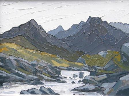 DAVID BARNES - stream near sligachan