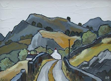 DAVID BARNES - above llanberis
