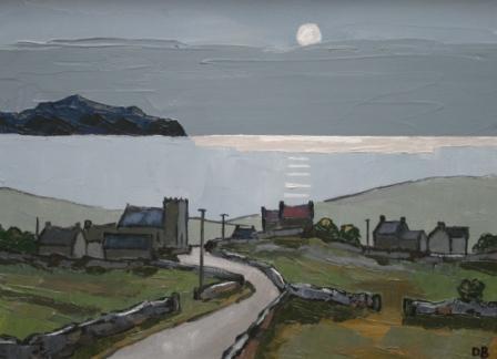 DAVID BARNES - looking towards holyhead (anglesey)