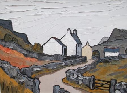 DAVID BARNES - road to the farm