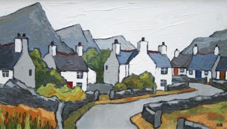 DAVID BARNES - village in the hills