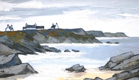 DAVID BARNES - the beach near morfa nefyn