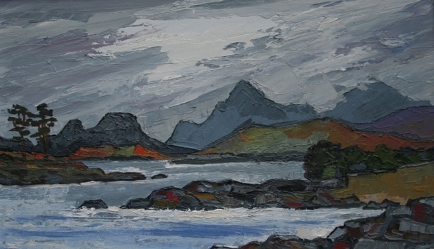 DAVID BARNES - loch in sutherland