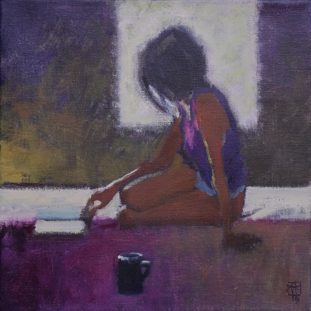 DAVID COBLEY - on purple