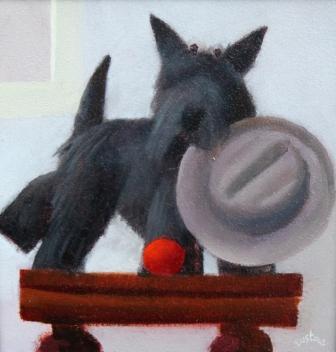 Still Life with a Terrier