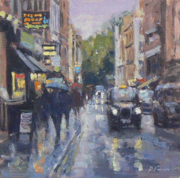 DAVID FARREN - outside ronnie scotts, soho