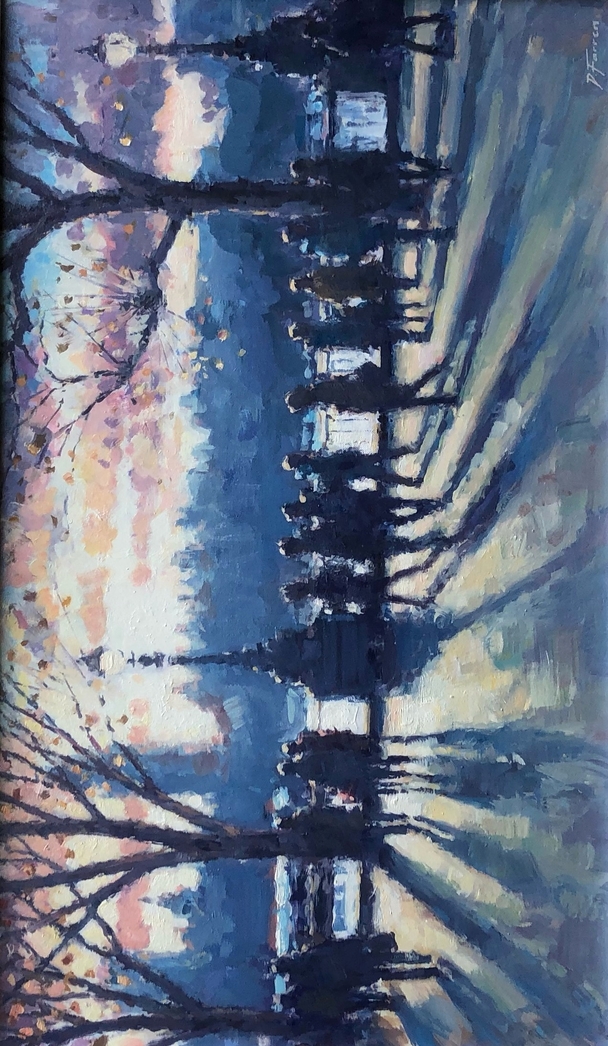 DAVID FARREN - evening shadows, southbank