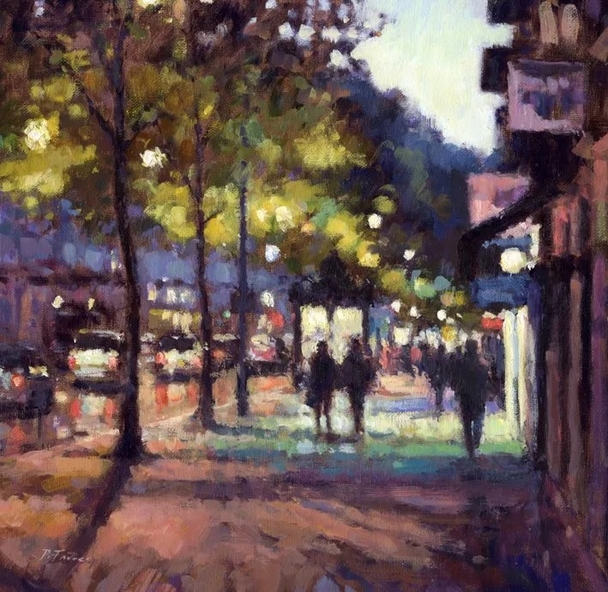 Evening Boulevard St Michel