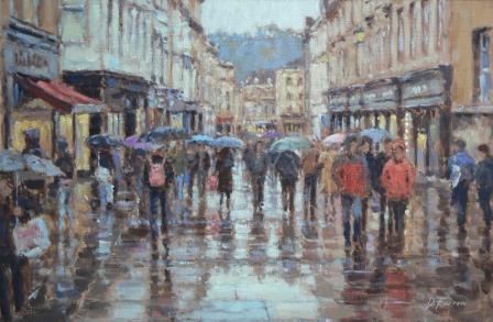 DAVID FARREN - umbrellas union street, bath