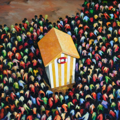 DAVID SCHOFIELD - beach scene iii