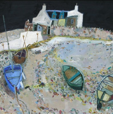 DAVID SMITH - shingle beach, harris
