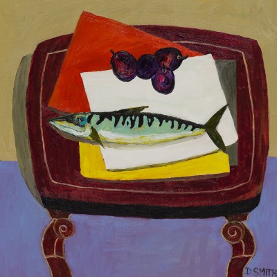 DAVID SMITH - mackerel and fruit