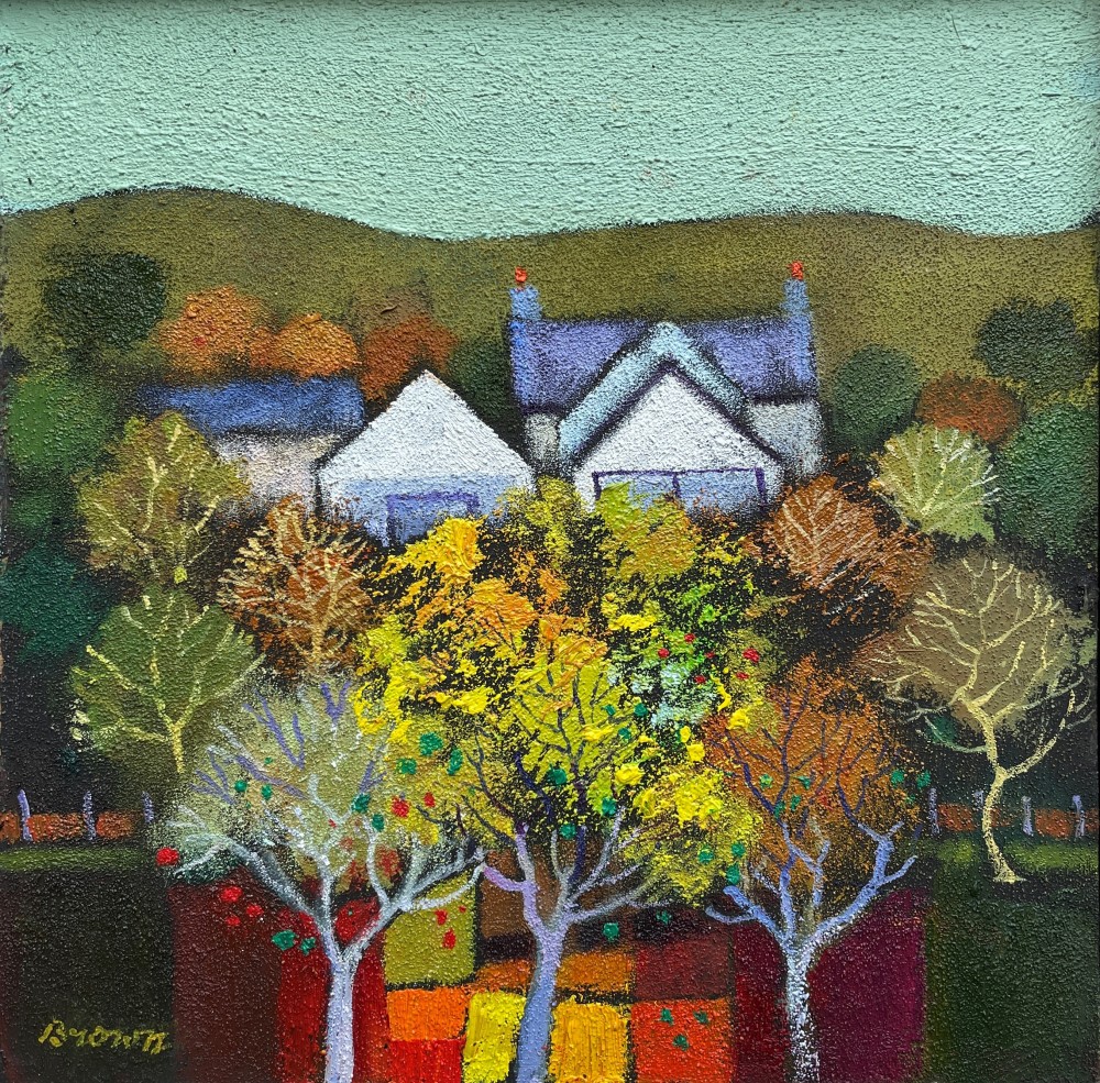 Davy Brown - autumn farmstead