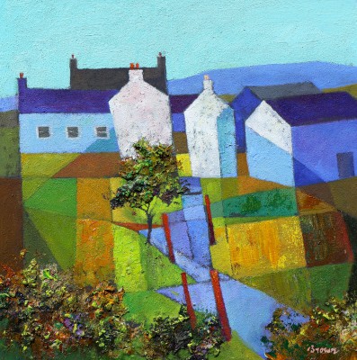 DAVY BROWN - a galloway farm track