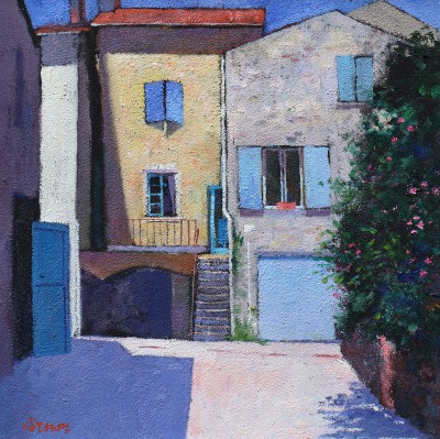 DAVY BROWN - alleyway in barjac