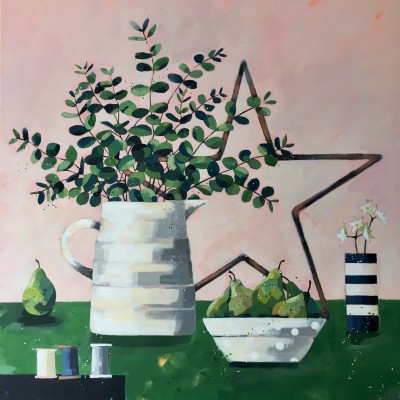 Cotton Thread and Copper Star