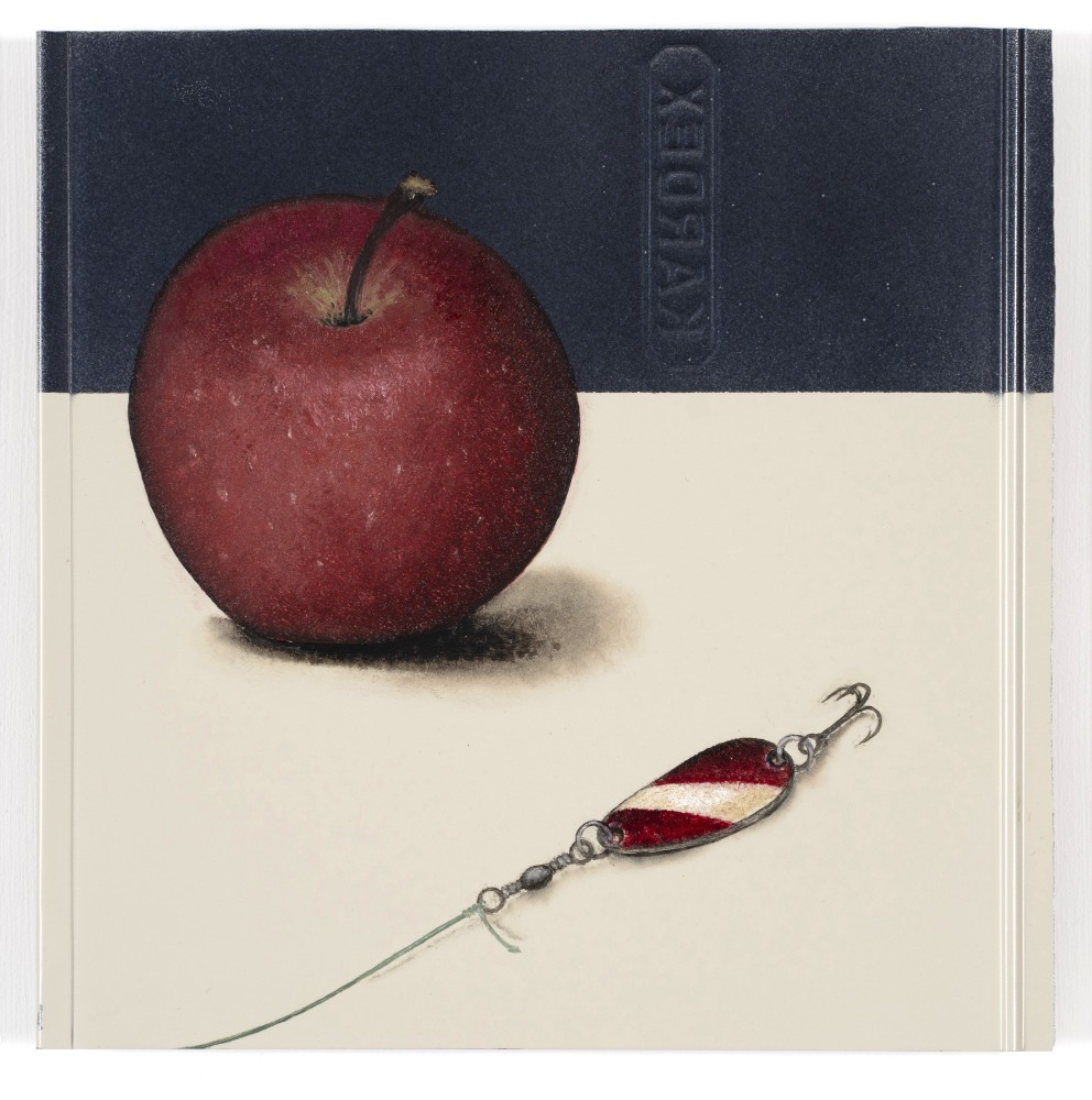 White Stripe and Red